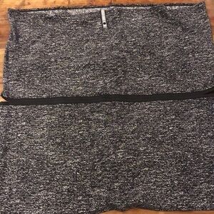 Lululemon Vinyasa Wrap Black White OS